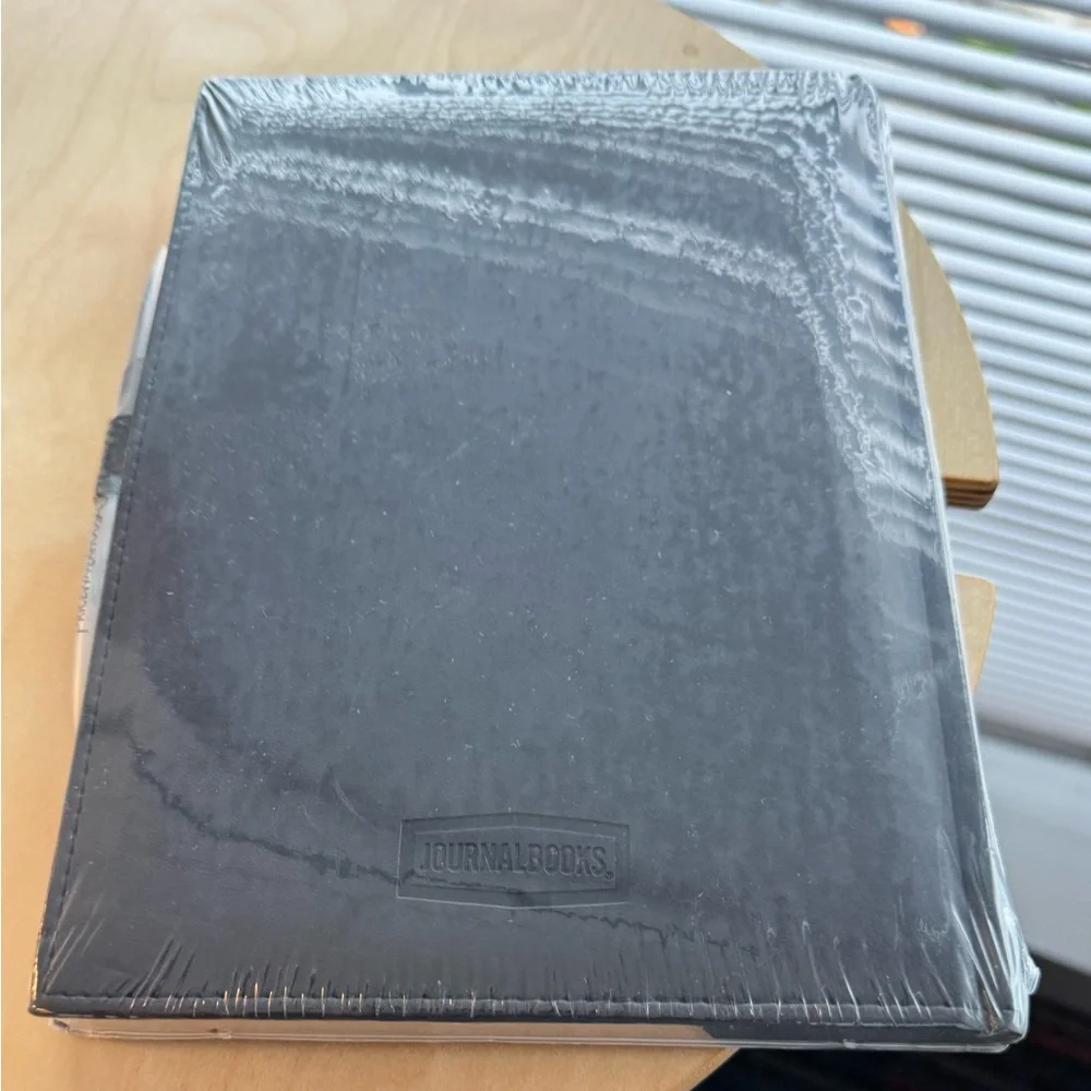 NWT - Vintage Leather Journal Book w/ PricewaterhouseCoopers logo